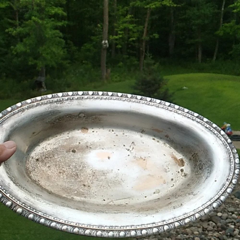⚜️ Vintage Silver Plated  Candy Dish rVNVC